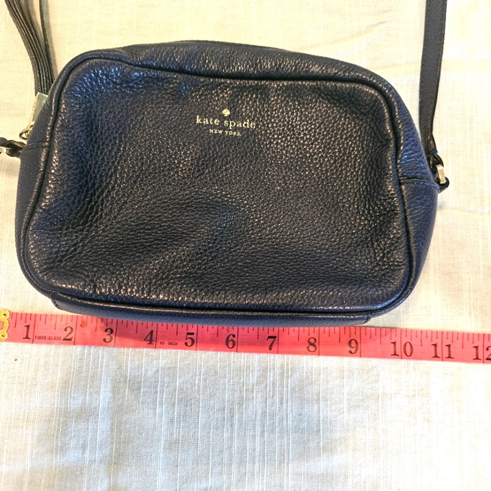 Kate Spade Navy Leather Shoulder Bag